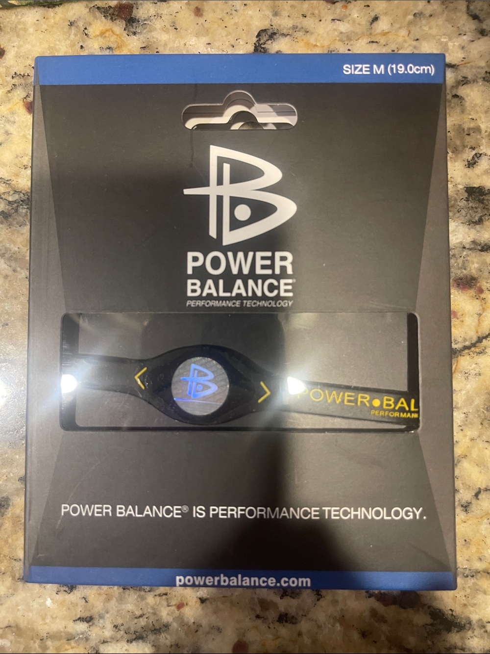 Black Performance Wristband – Size M